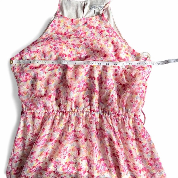 She + Sky Multicolor Floral Kids Dress size large - Picture 11 of 11